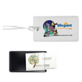 Leatherette Luggage Bag Tag (4 Color Process)